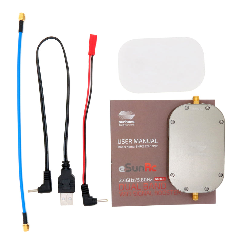 Sunhans 2.4/5.8Ghz Dual-Band WiFi Booster