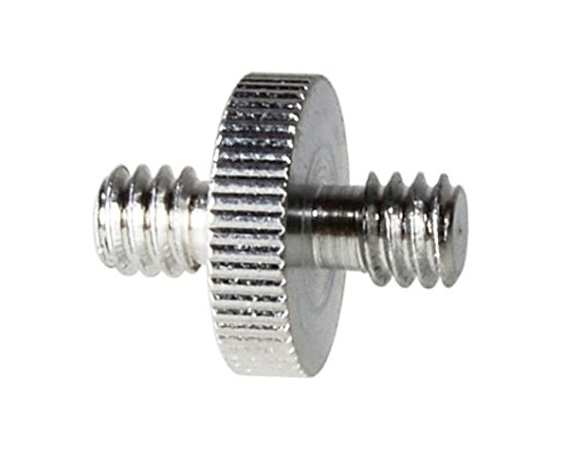 1/4" Male to 1/4" Male Threaded Screw Adapter