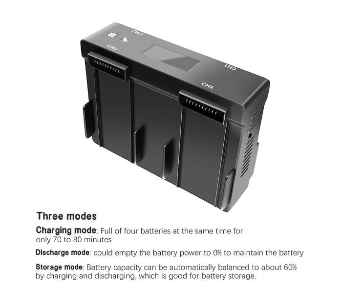 Rapid Charger and Discharger for DJI Mavic 2 (With Car Charger)