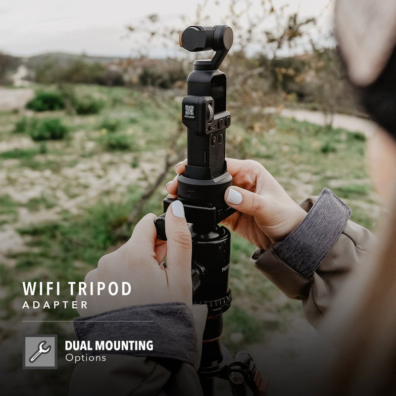 PolarPro Tripod Adapter For Osmo Pocket Wifi Base