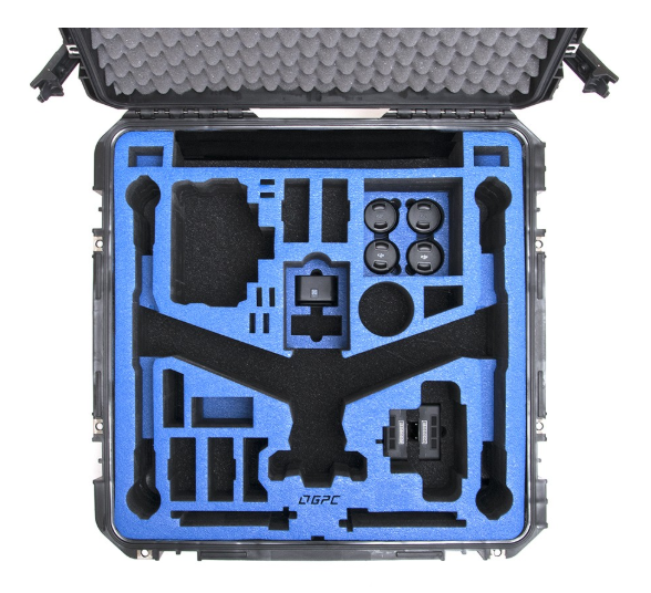 Go Professional Cases (GPC) Inspire 2 Travel Mode Case for Cendence, CrystalSky & More