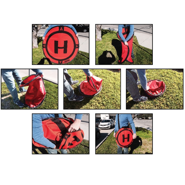 Hoodman 5' Landing Pad for Phantom, Inspire, Matrice Drones