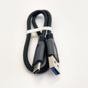 Braided USB-C Cable - Black