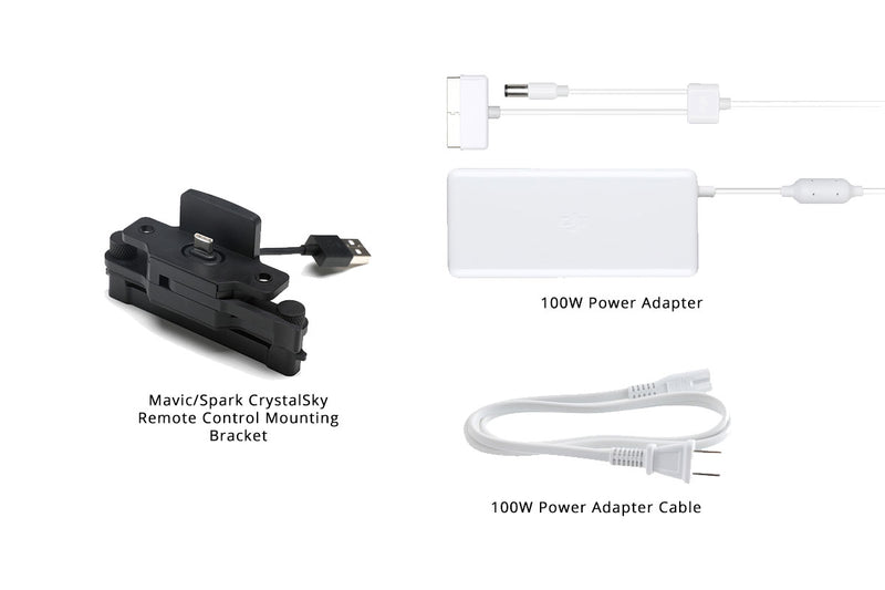 Mavic Pro/Platinum | Spark CrystalSky Mounting Bundle (100W)