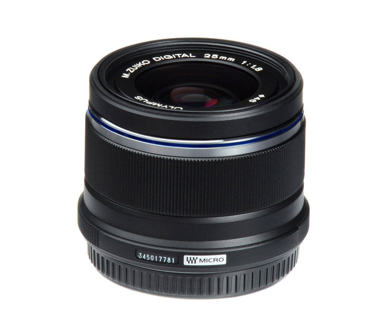 Olympus M.Zuiko Digital 25mm f/1.8 Lens (Black)