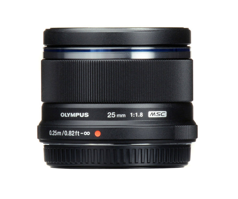 Olympus M.Zuiko Digital 25mm f/1.8 Lens (Black)
