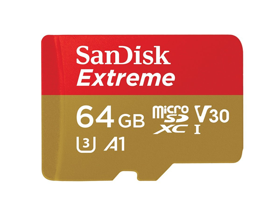 SanDisk Extreme 64GB microSDXC UHS-I Card